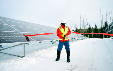Saranac Lake Community Solar farm celebrates opening
